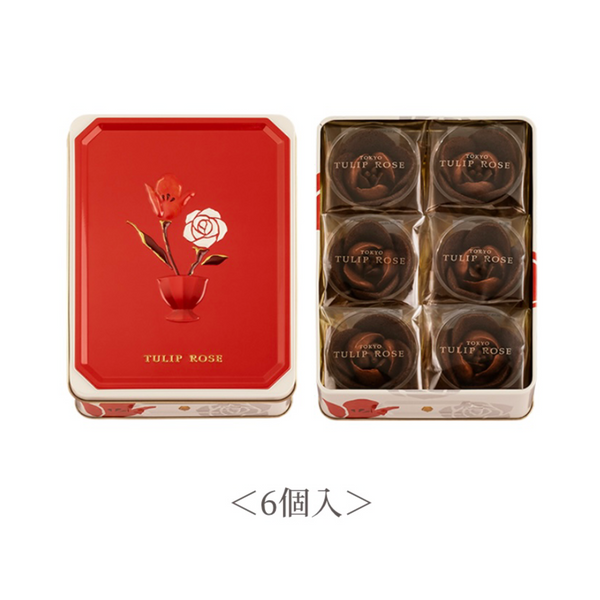 日本限定Tokyo Tulip Rose 玫瑰曲奇