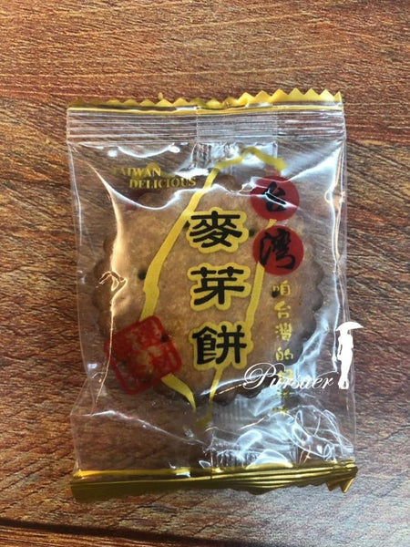 【台灣手工】黑糖麥芽餅(200g，25-28個/包)